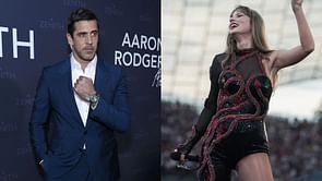 ESPN anchor claims Taylor Swift's Chiefs games appearances will outrun Aaron Rodgers' Jets games in 2024