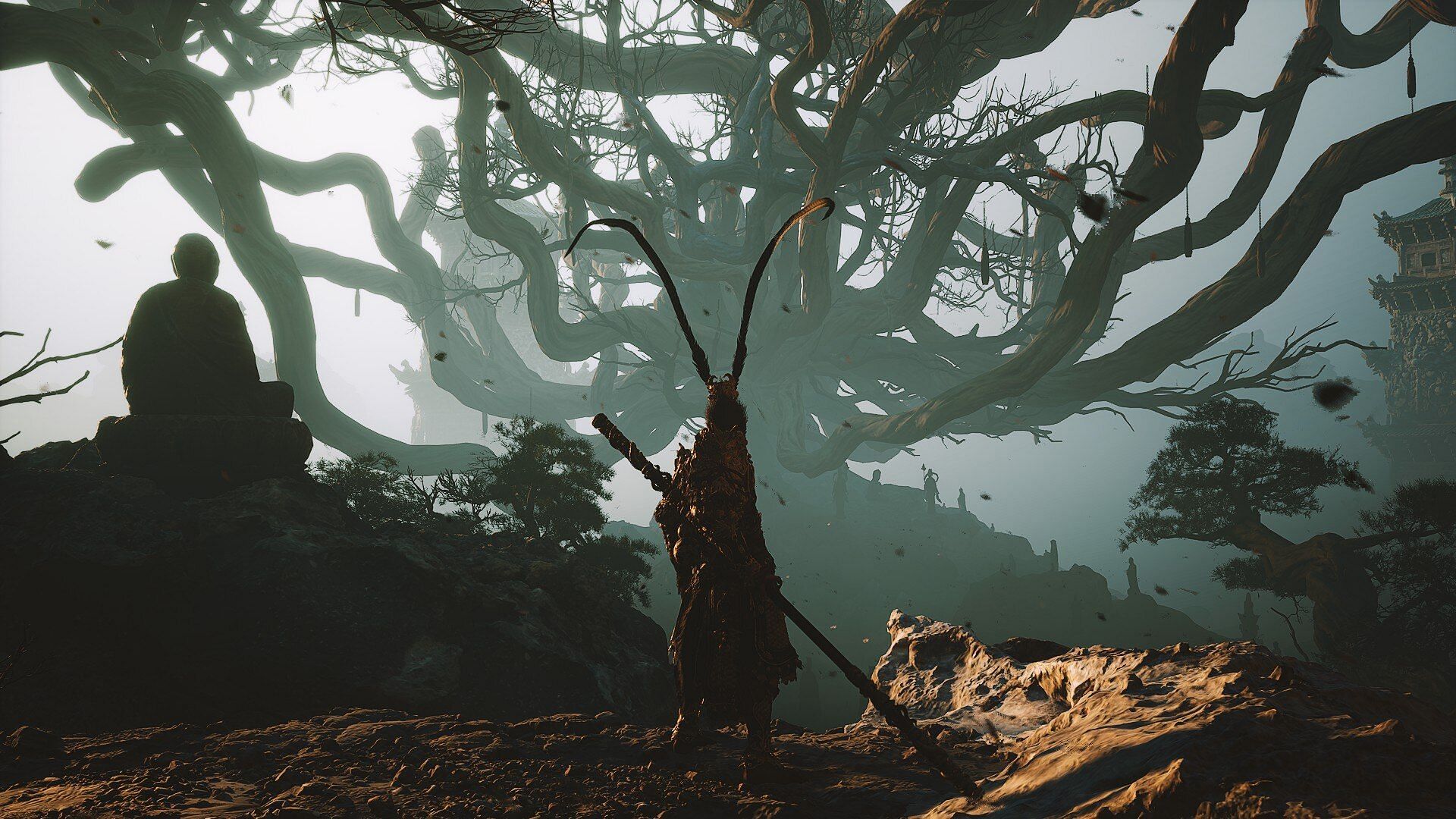 Despite some technical issues, Black Myth Wukong is an incredible-looking game on the PS5 (Image via GameScience)