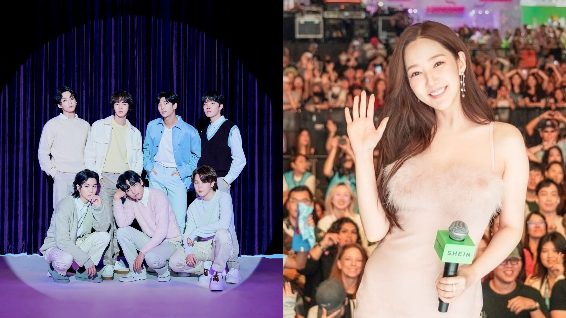 Park Min-young opens up about using BTS songs in Marry My Husband (Images Via Weverse, Instagram/@rachel_mypark) 