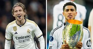 Luka Modric sends message to Jude Bellingham after Real Madrid lift UEFA Super Cup