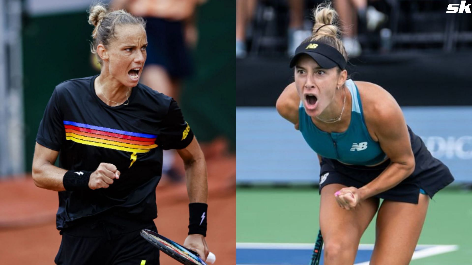 McCartney Kessler vs Arantxa Rus, Cleveland Open 2024 QF (Pictures: Getty &amp; @mccartneyk_ Instagram)