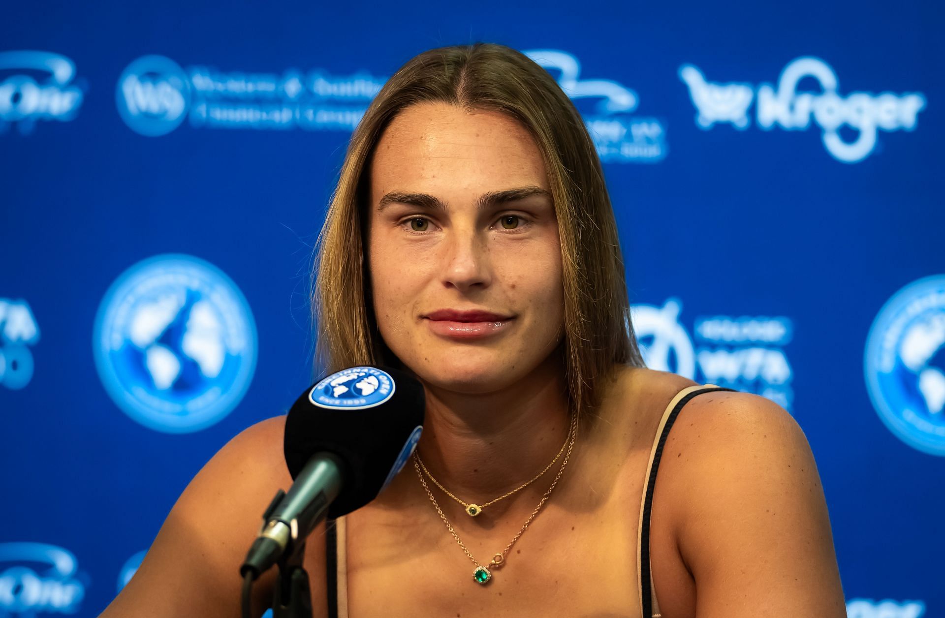 Aryna Sabalenka at the Cincinnati Open (Source: Getty)