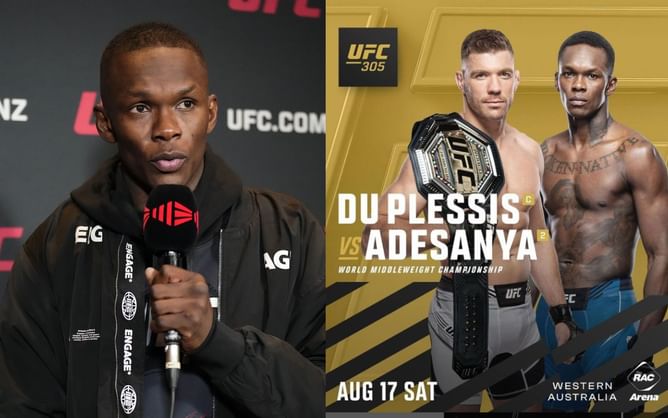 Israel Adesanya shares how a near-death experience weeks before his Dricus du Plessis fight changed his outlook on life