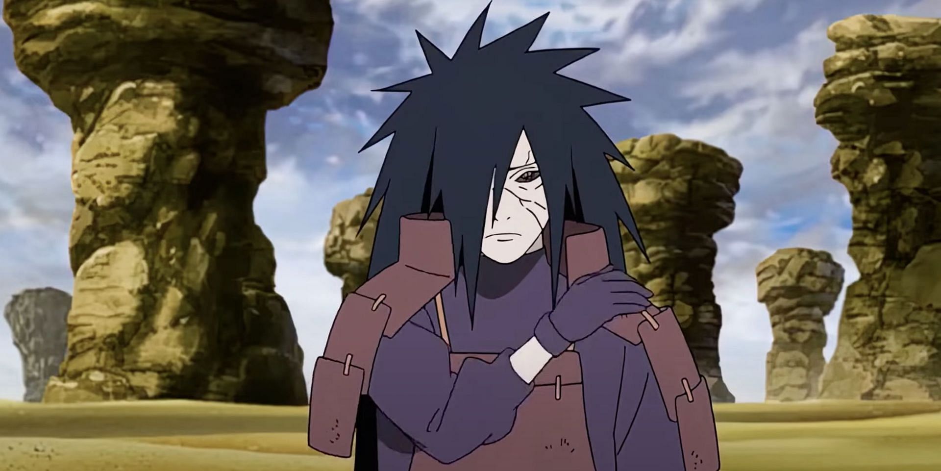 Madara Uchiha as seen in anime (Image via Studio Pierrot)