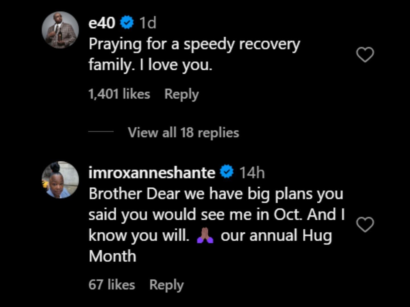 Fellow rappers and musicians send their prayers for Brad&#039;s recovery. (Image via Instagram/@brothermob)