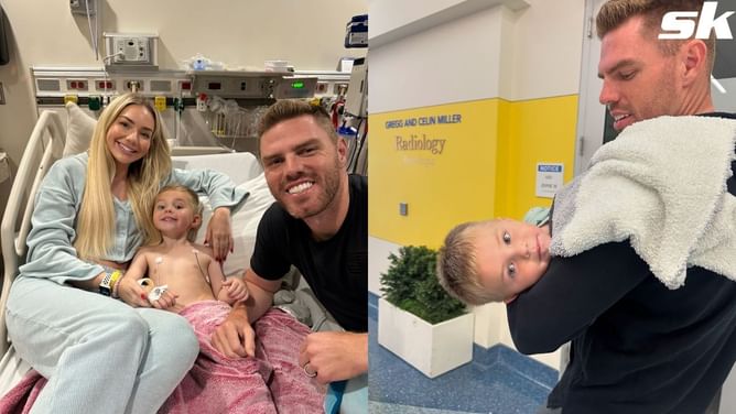 "He's not walking yet" - Freddie Freeman's wife Chelsea shares tearful updates on son Max's ongoing recovery after being 'paralyzed from neck down'