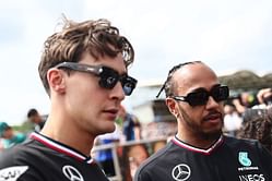 Mercedes driver George Russell jokingly mocks teammate Lewis Hamilton’s “relaxation method”