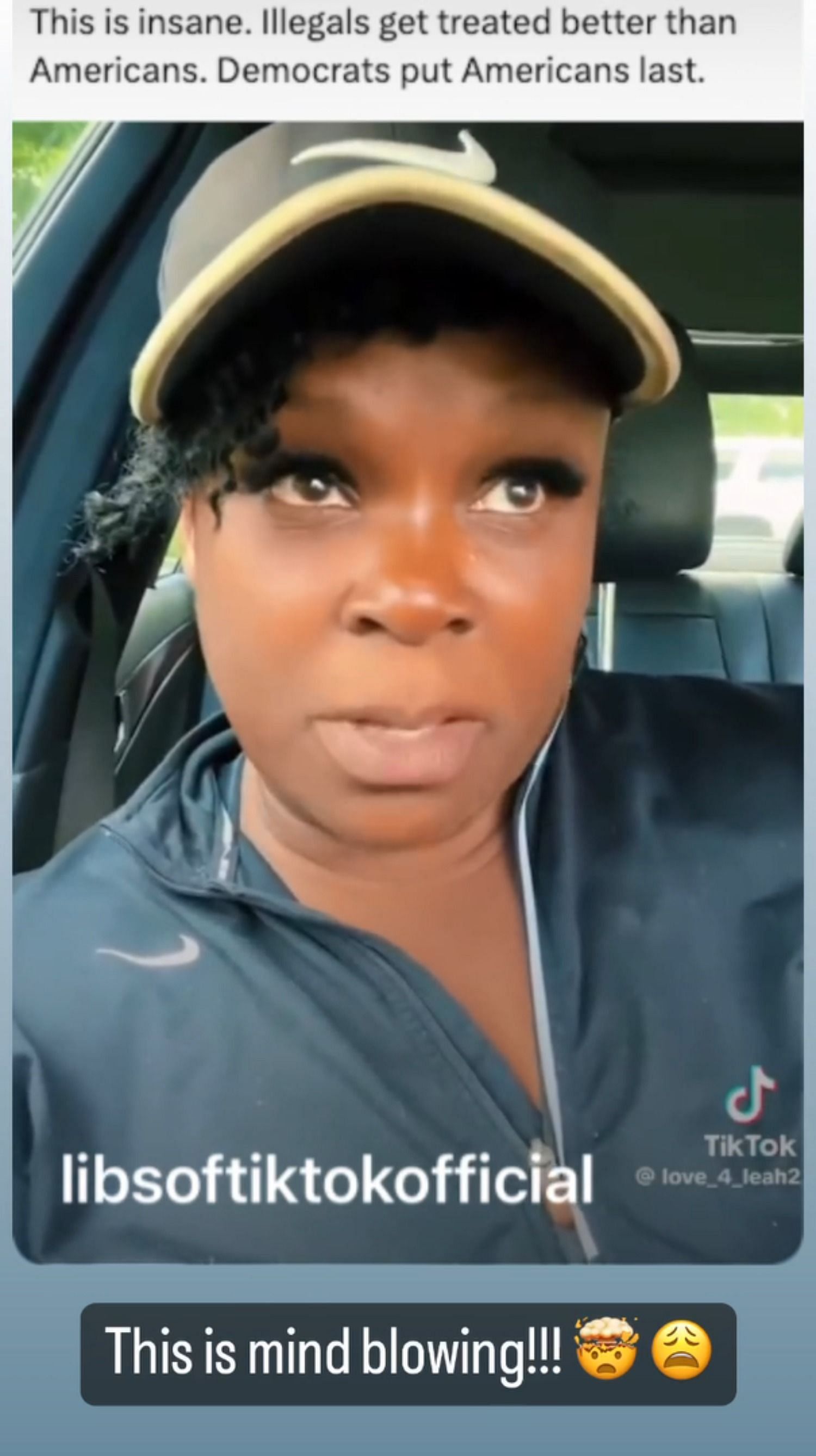 Tavia Hunt reacts to TikTok video targeting Kamala Harris