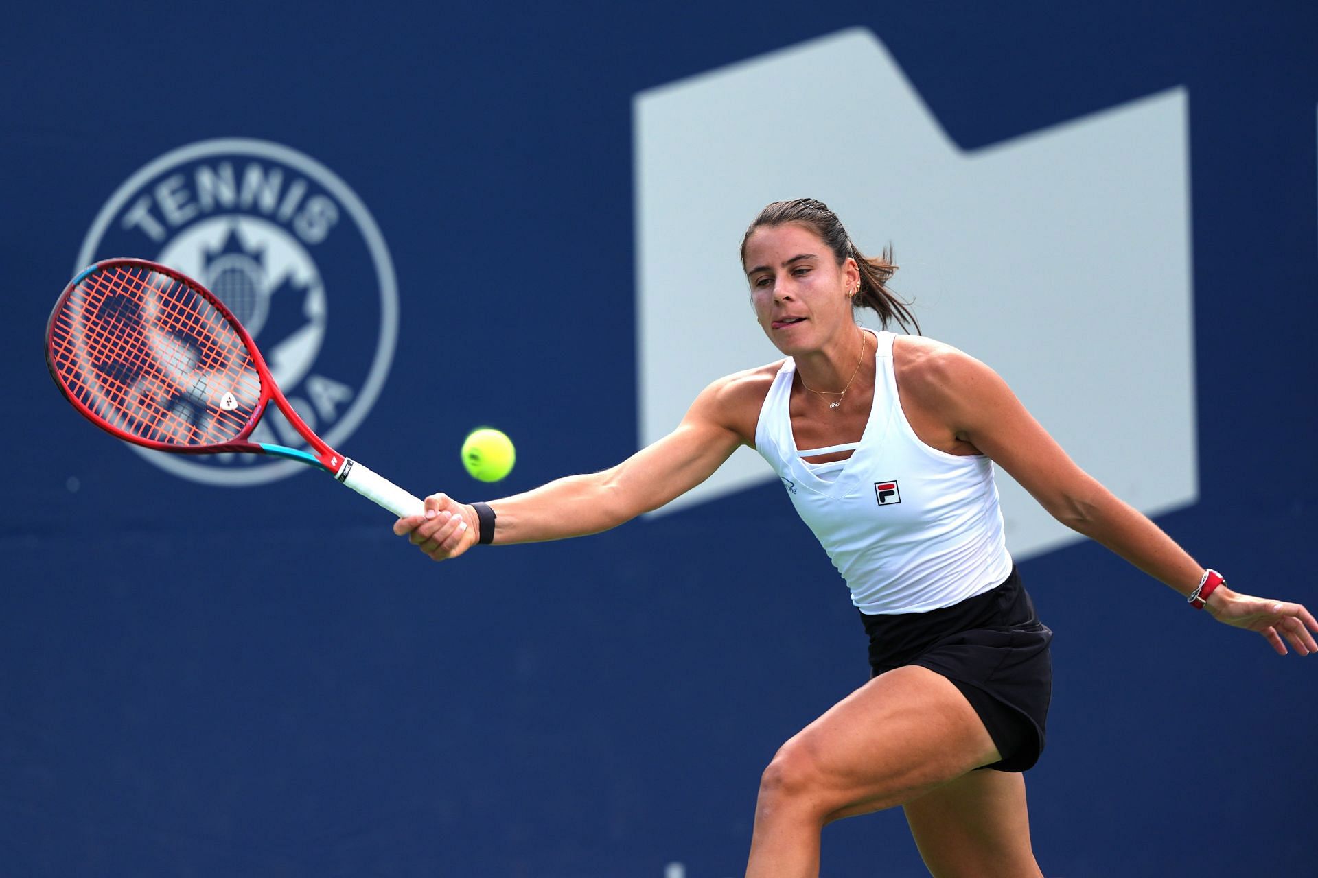 Emma Navarro at the Canadian Open 2024. (Photo: Getty)