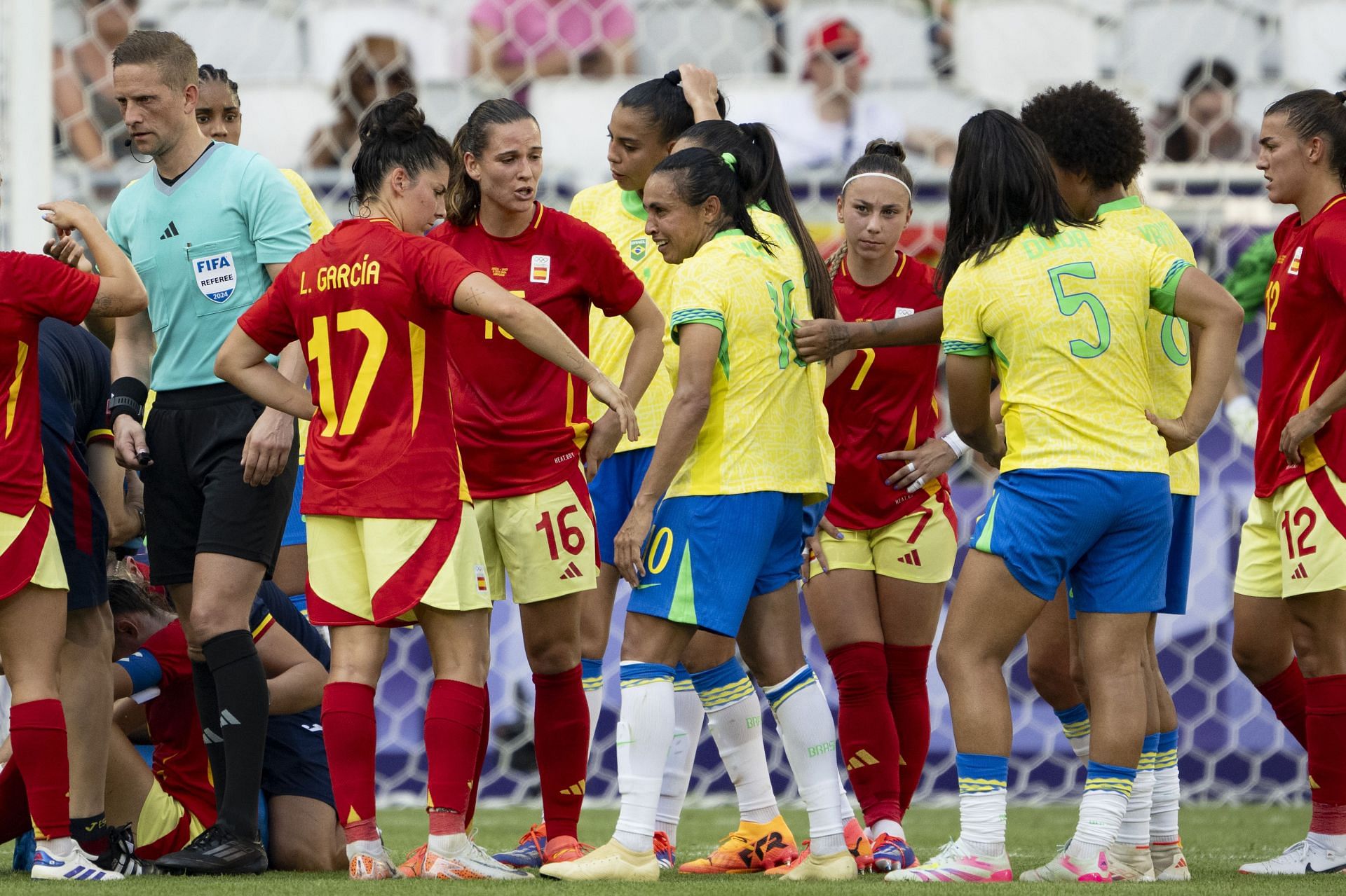 Brazil v Spain: Women