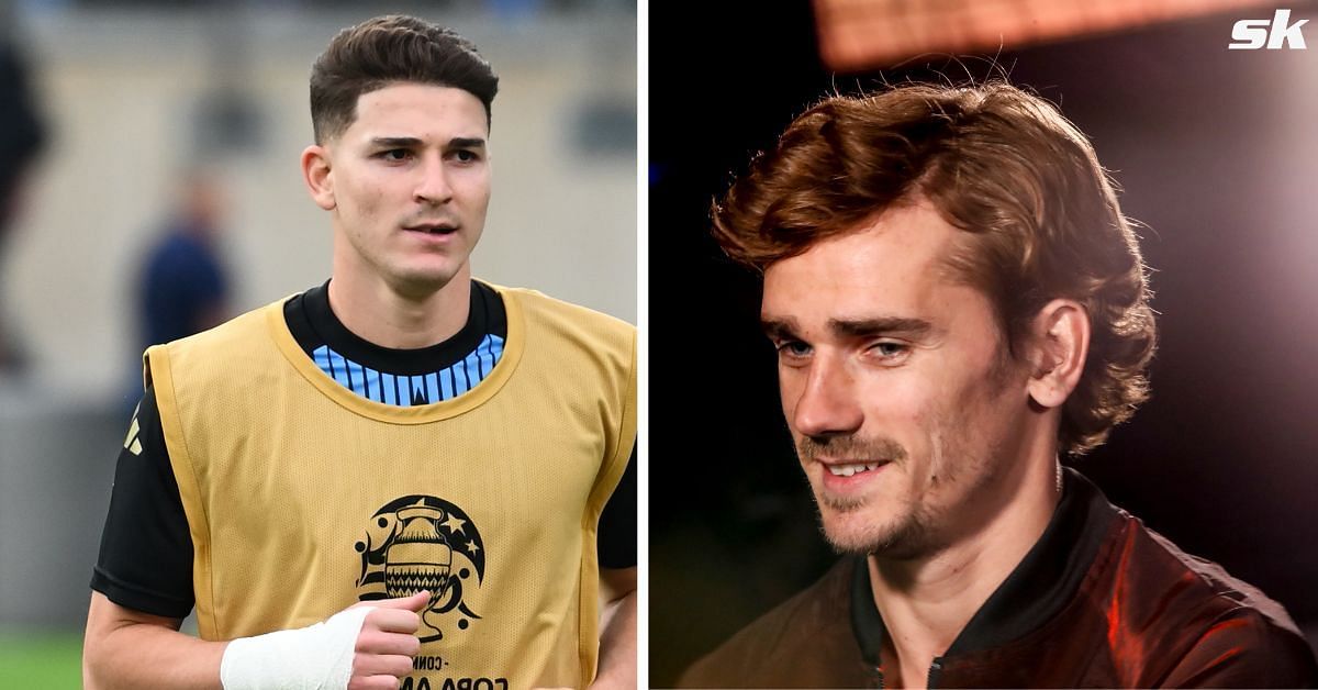 Julian Alvarez names Griezmann and three other Atletico Madrid stars that spoke to him before move from Manchester City 