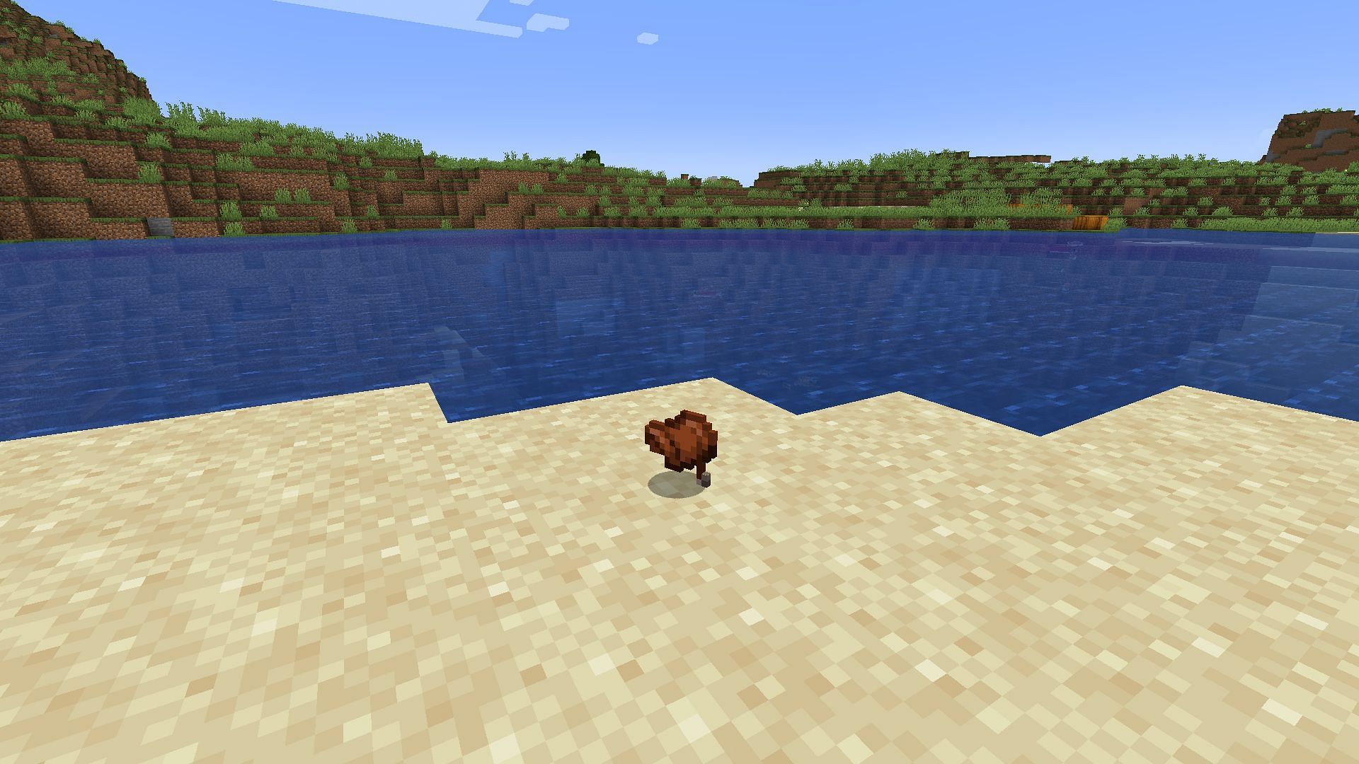 Fishing is one of the few ways to get saddle (Image via Mojang)