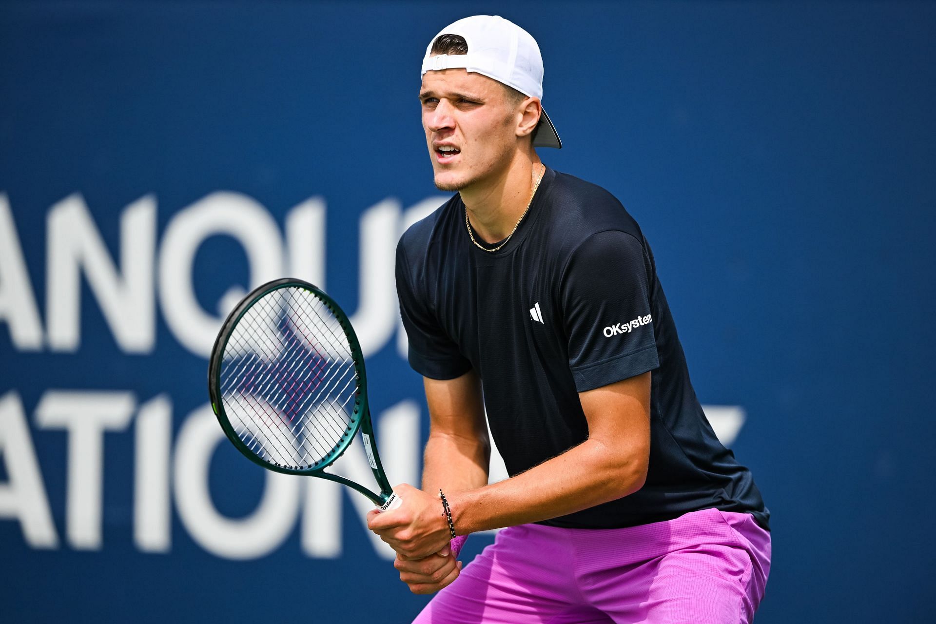 Jakub Mensik is into the third round of the US Open for the first time. (Photo: Getty)