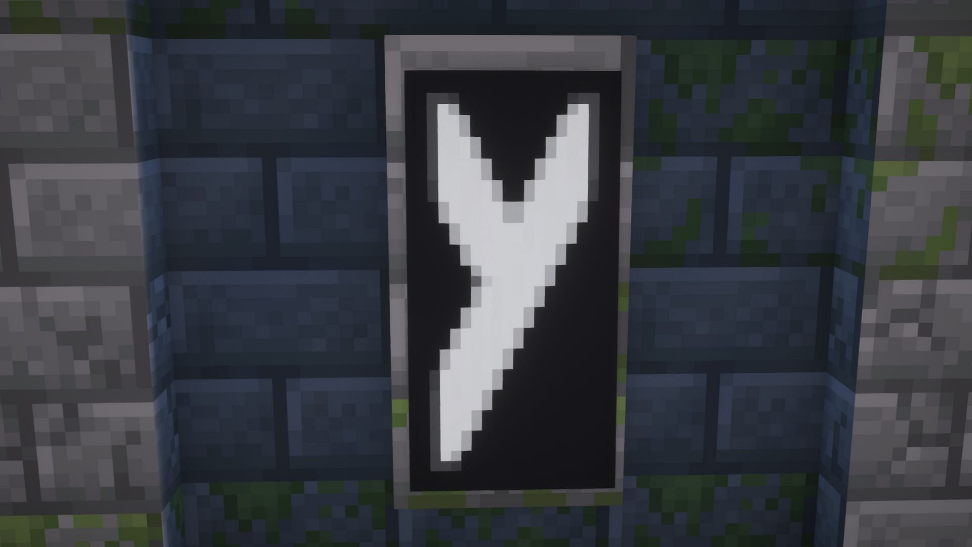 A &quot;Y&quot; banner (Image via Mojang)