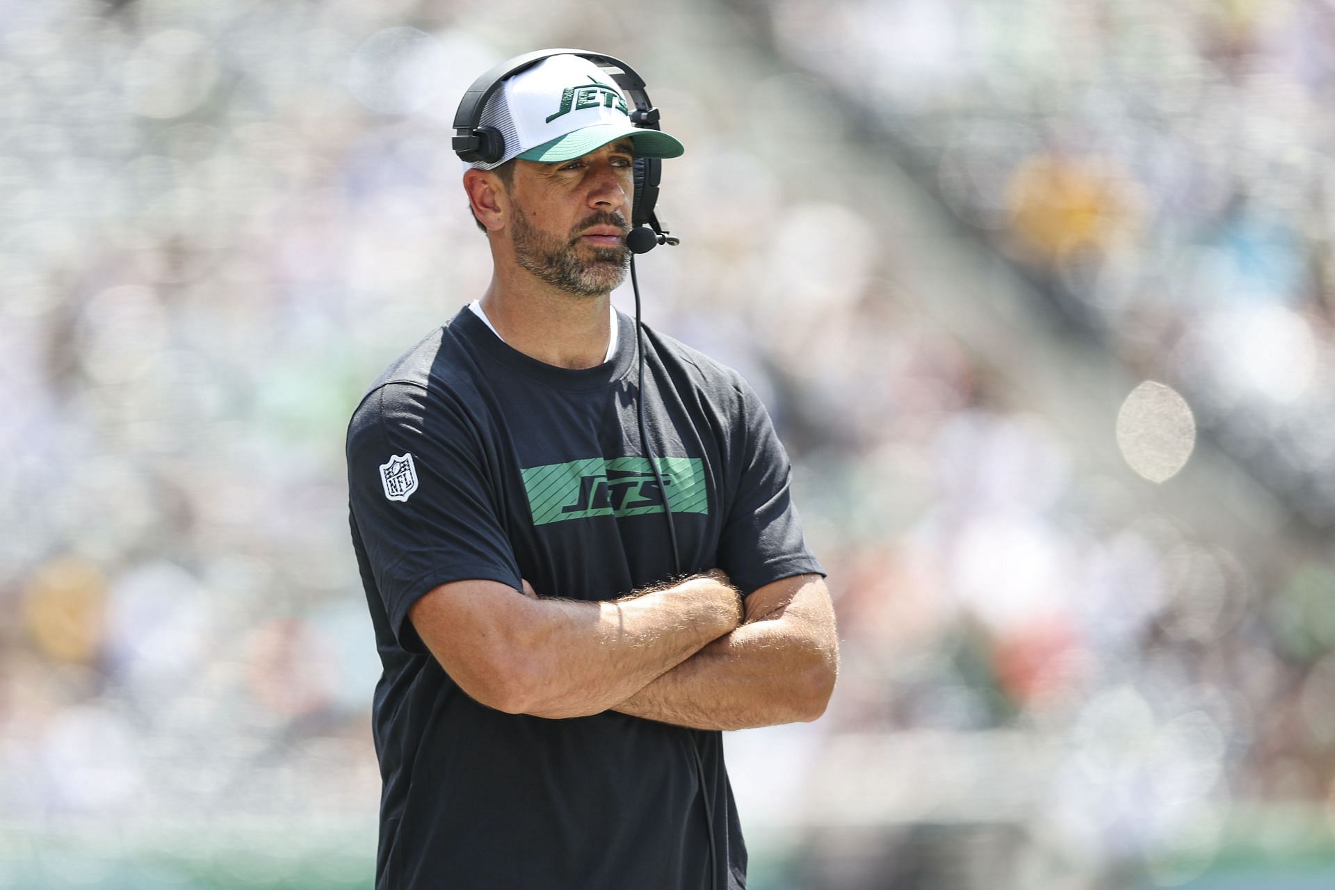 Aaron Rodgers at Washington Commanders v New York Jets - Source: Getty