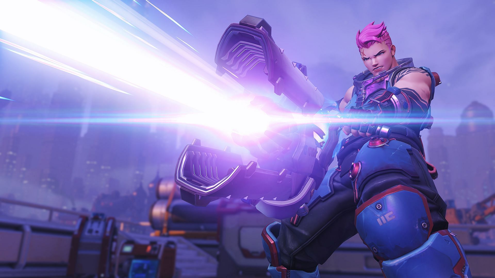 Zarya in OW2 (Image via Blizzard Entertainment)