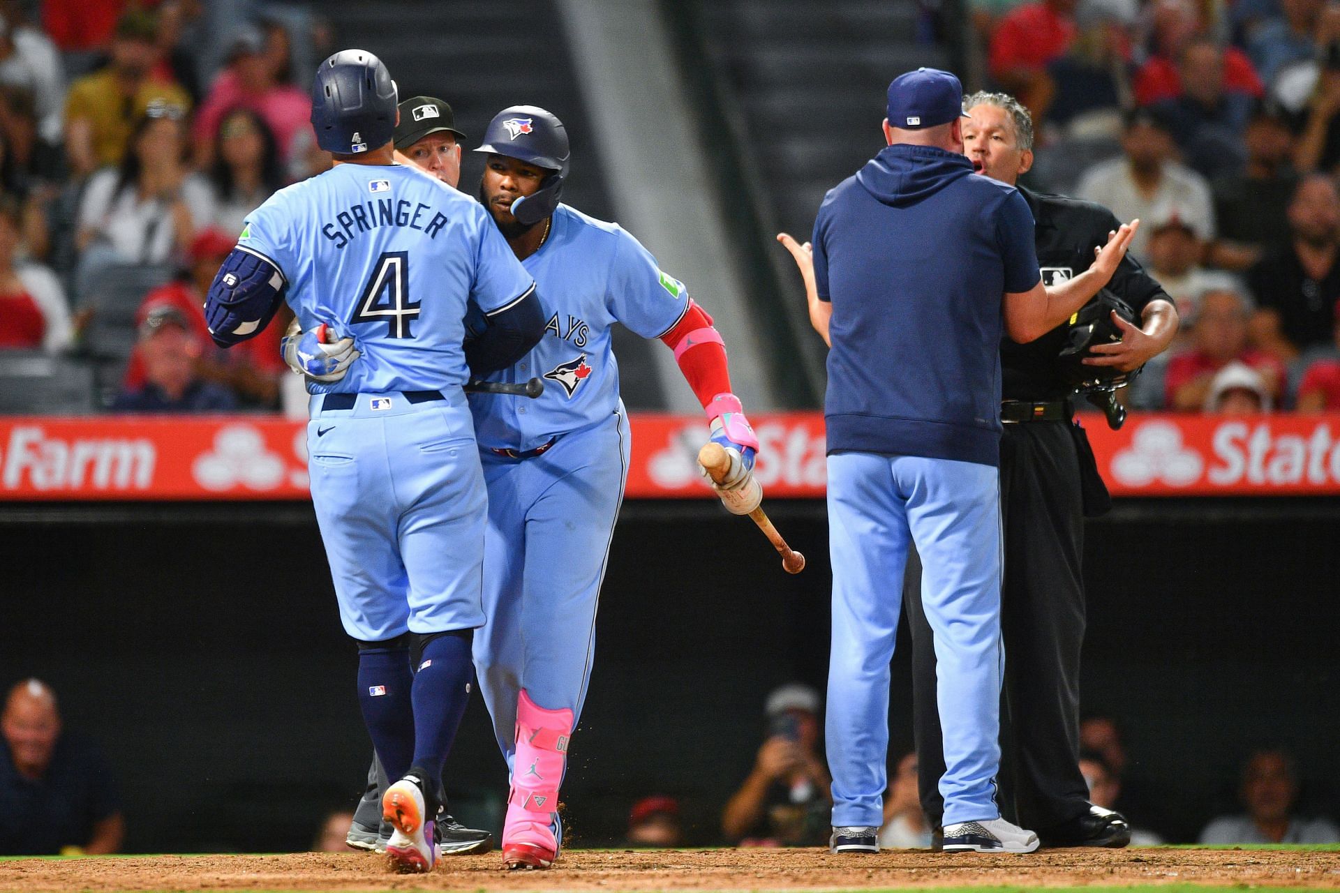 MLB: AUG 13 Blue Jays at Angels - Source: Getty