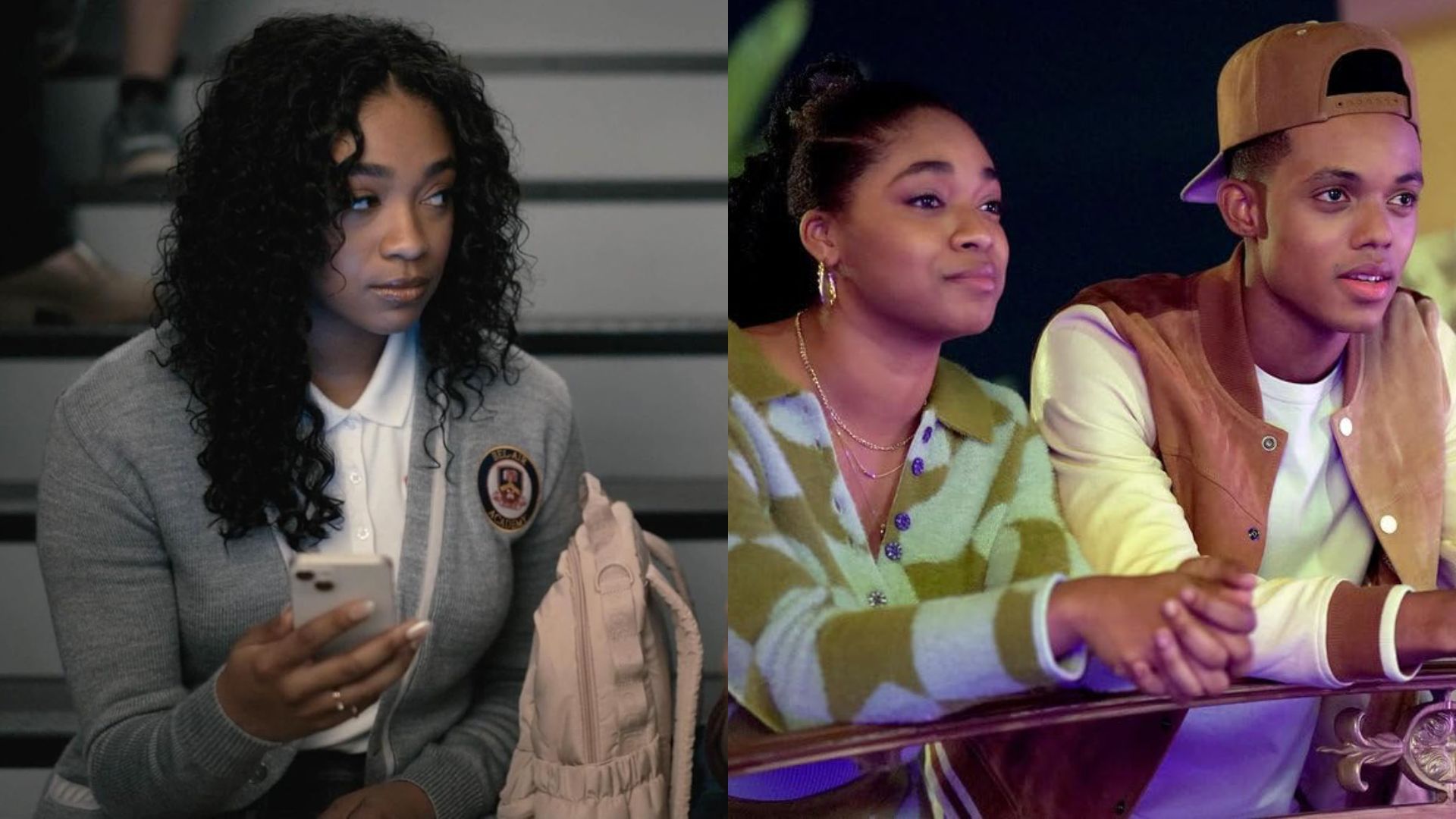 Simone Joy Jones plays Lisa Wilkes in Bel-Air (Image via Peacock)