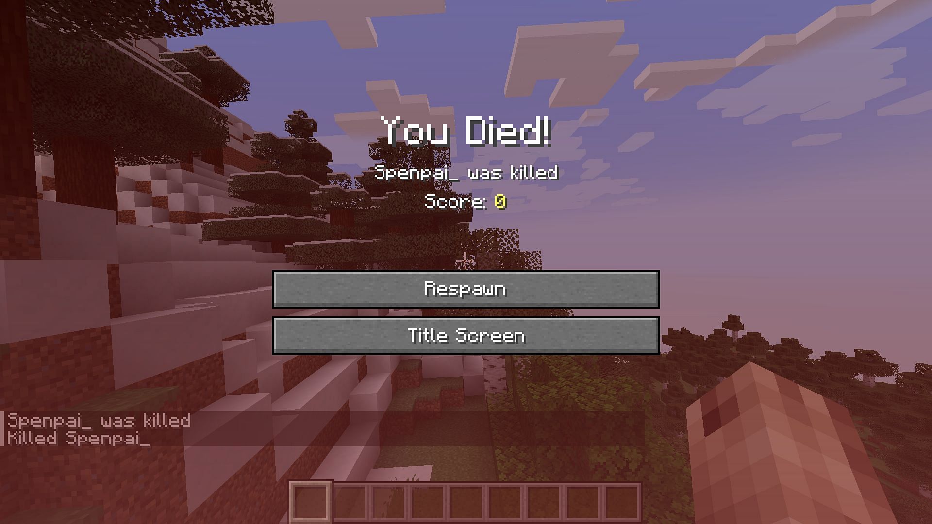 The /kill command is the most direct way to kill other players in Minecraft&#039;s Creative Mode (Image via Mojang)