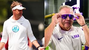 Ole Miss adds Coke Zero to Lane Kiffin's podium, fueling playful SEC rivalry with LSU HC Brian Kelly
