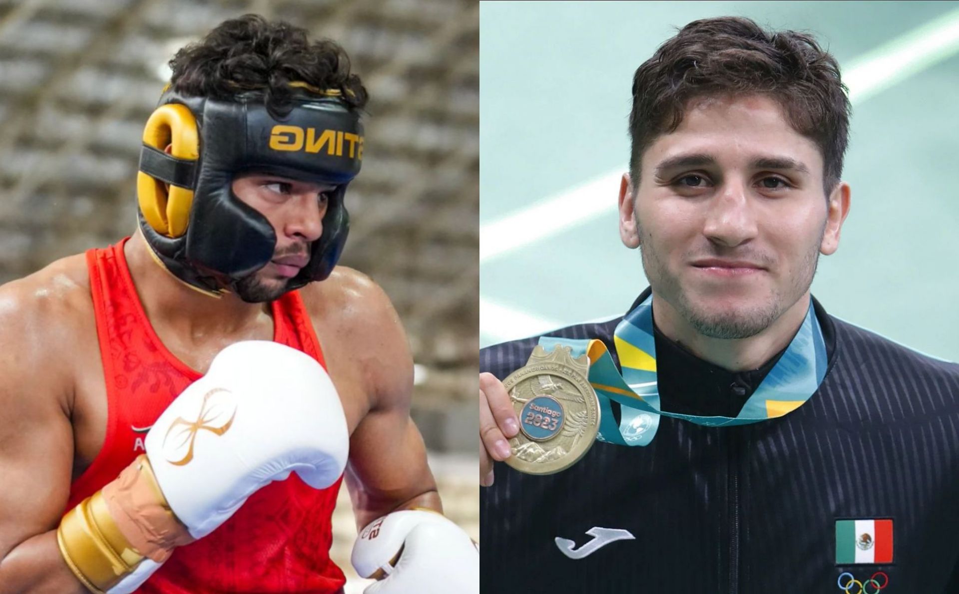 Nishant Dev will lock horns with Pan American Games champion Marco Verde. (Images via Instagram/Nishant Dev and Getty)