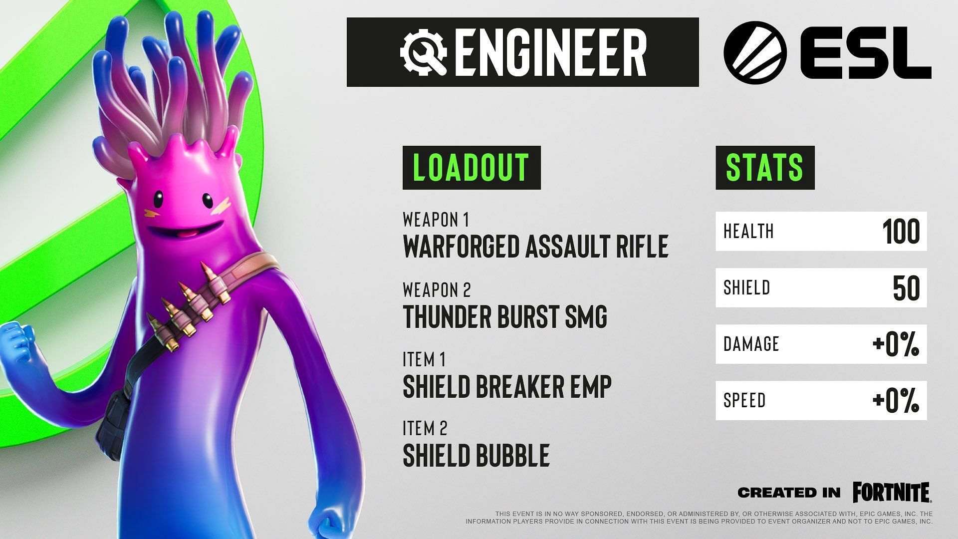 Engineer Specialist (Image via X || @ESL_Fortnite)