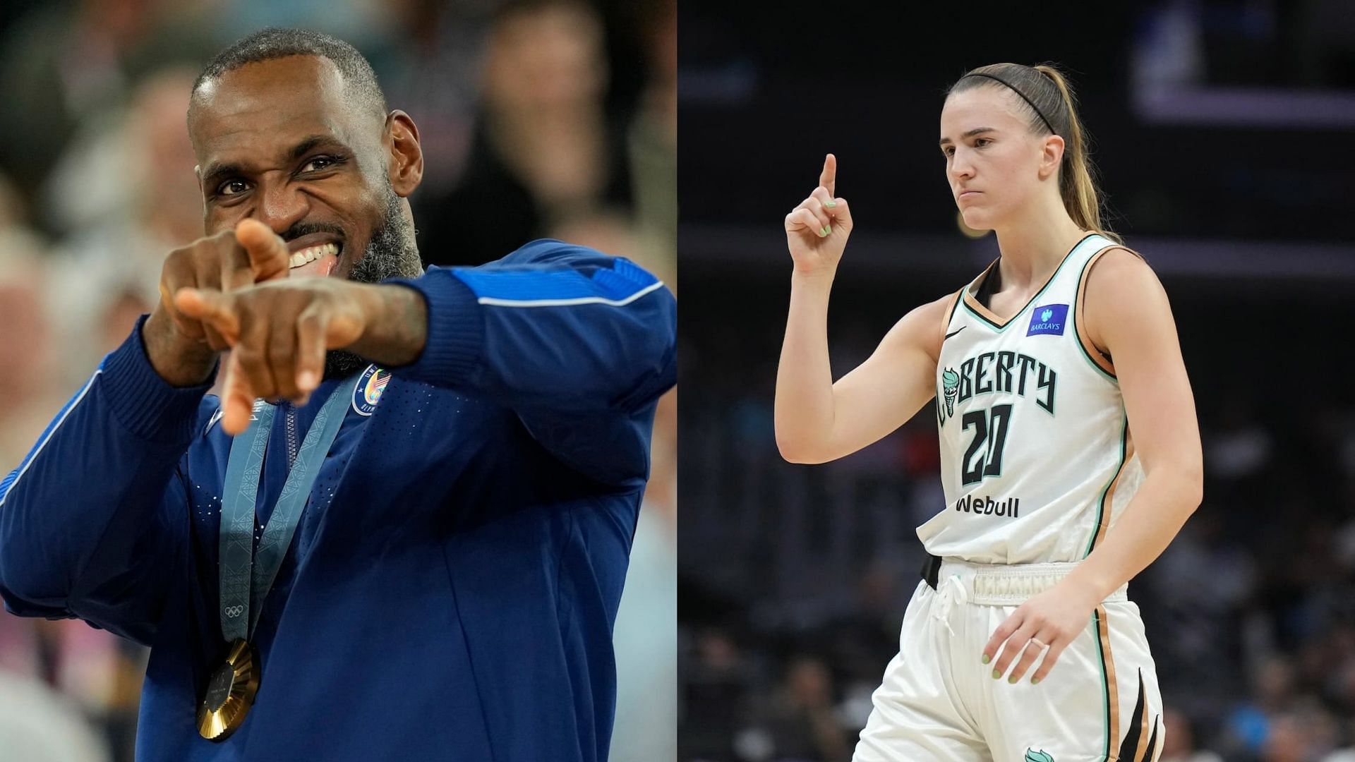 LeBron James praises Sabrina Ionescu