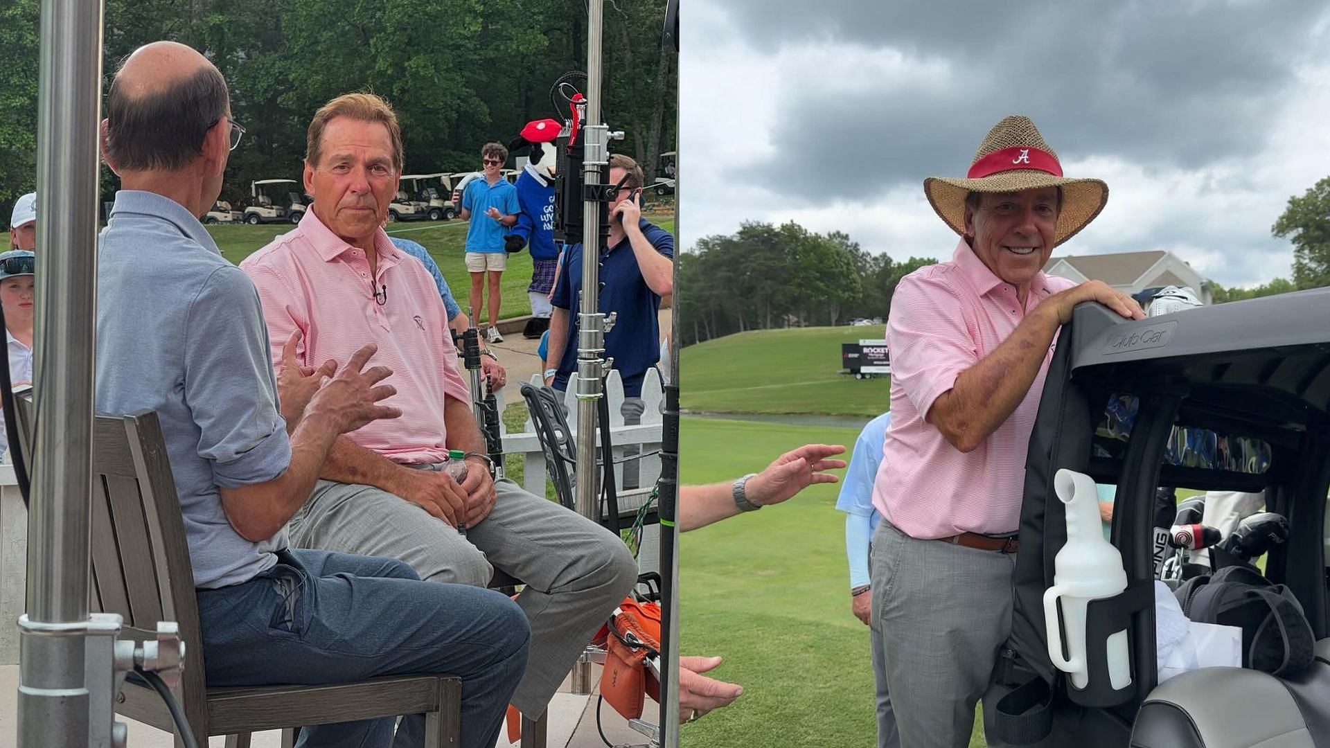 Nick Saban reveals reasons to retire (Images via @Kristennsaban)