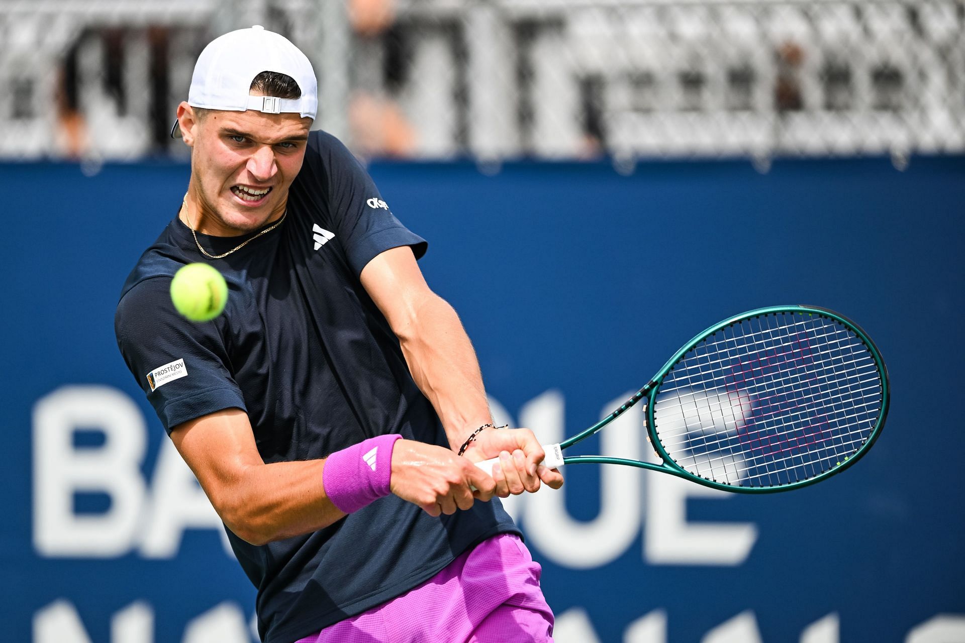 Jakub Mensik in action at the National Bank Open (Picture: Getty)