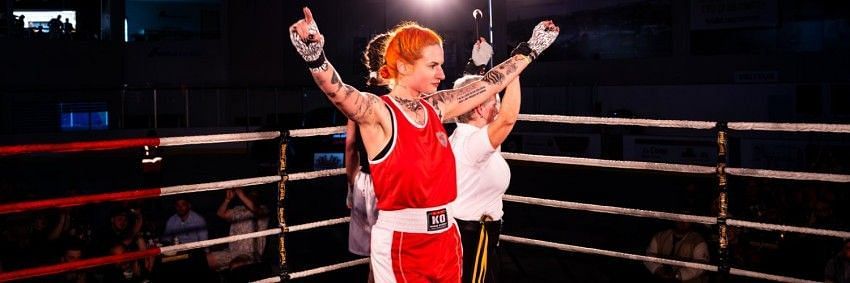 Katia Bissonnette withdrew from a Canadian championship match when she learned that her opponent in the bout was transgender (Source: Katia Bissonnette X handle)