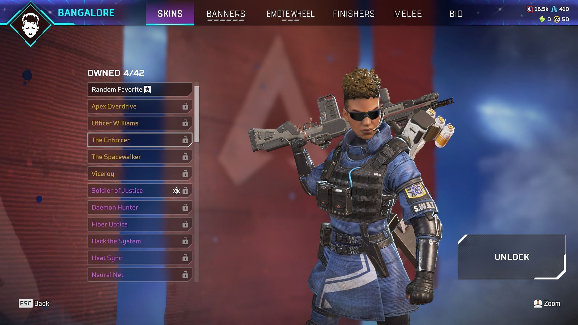 Bangalore in Apex Legends (Image via EA)