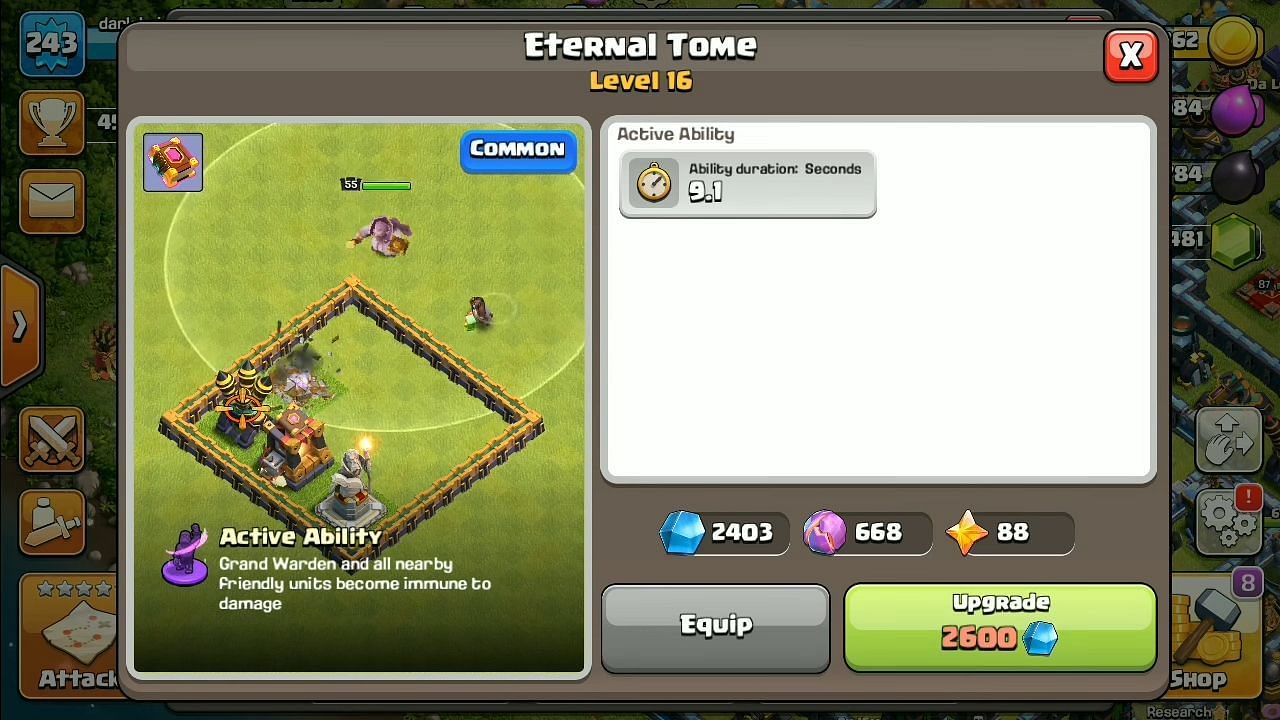 Eternal Tome (Image via Supercell)