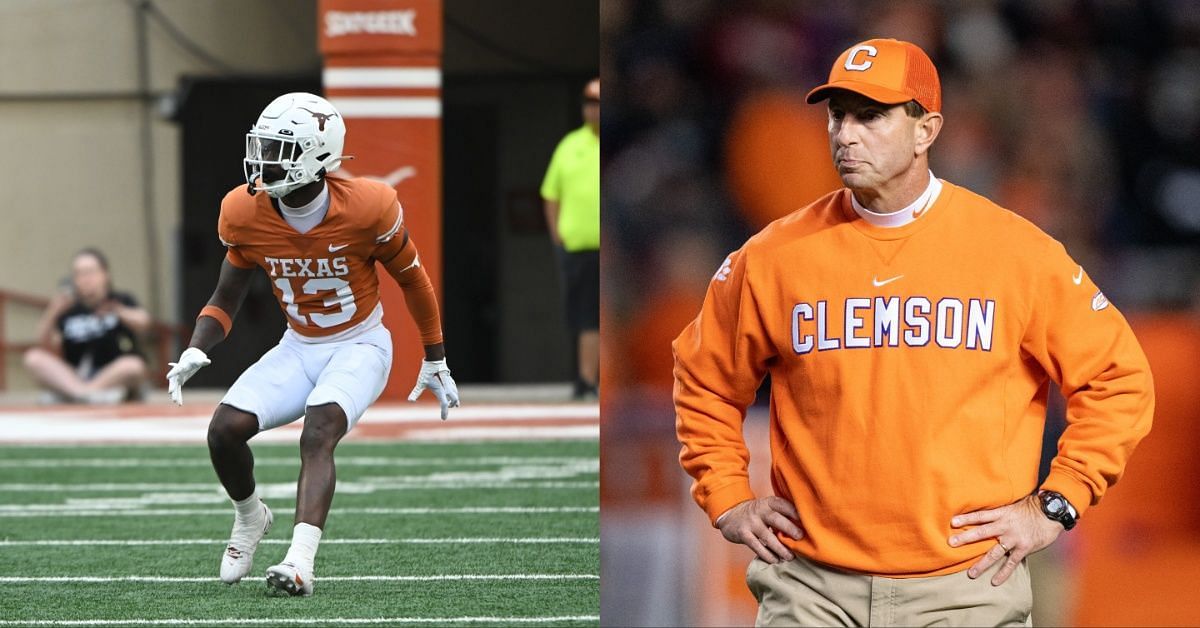 Texas DB Andrew Mukuba fires shots at Dabo Swinney&rsquo;s Clemson after joining the Longhorns