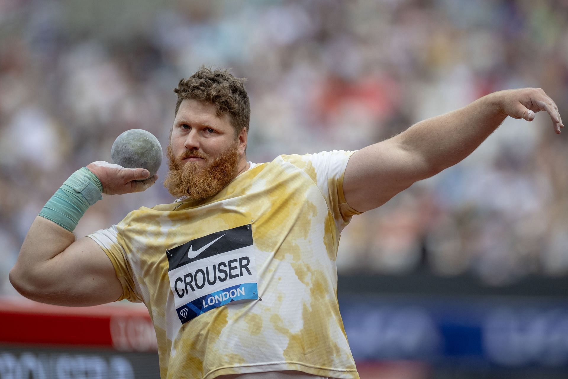 Ryan Crouser has been iconic at the Olympic Games (IMAGE: GETTY)