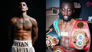 Ryan Garcia takes jab at Terence Crawford, stating he's not on Canelo Alvarez's level: "Please fight me"