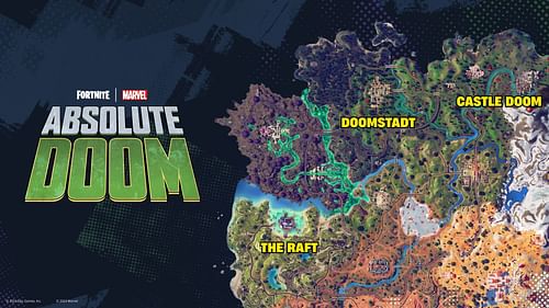 Epic Games has added three brand-new locations for players to explore (Image via Epic Games)