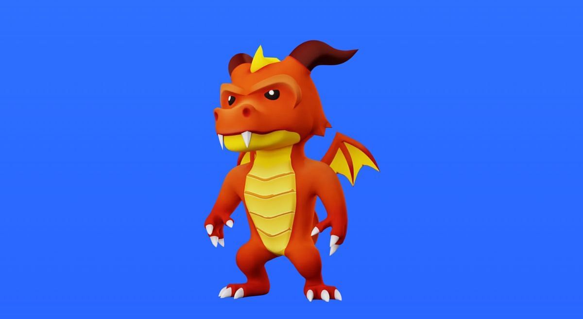 Inferno Dragon in Stumble Guys (Image via Scopely)