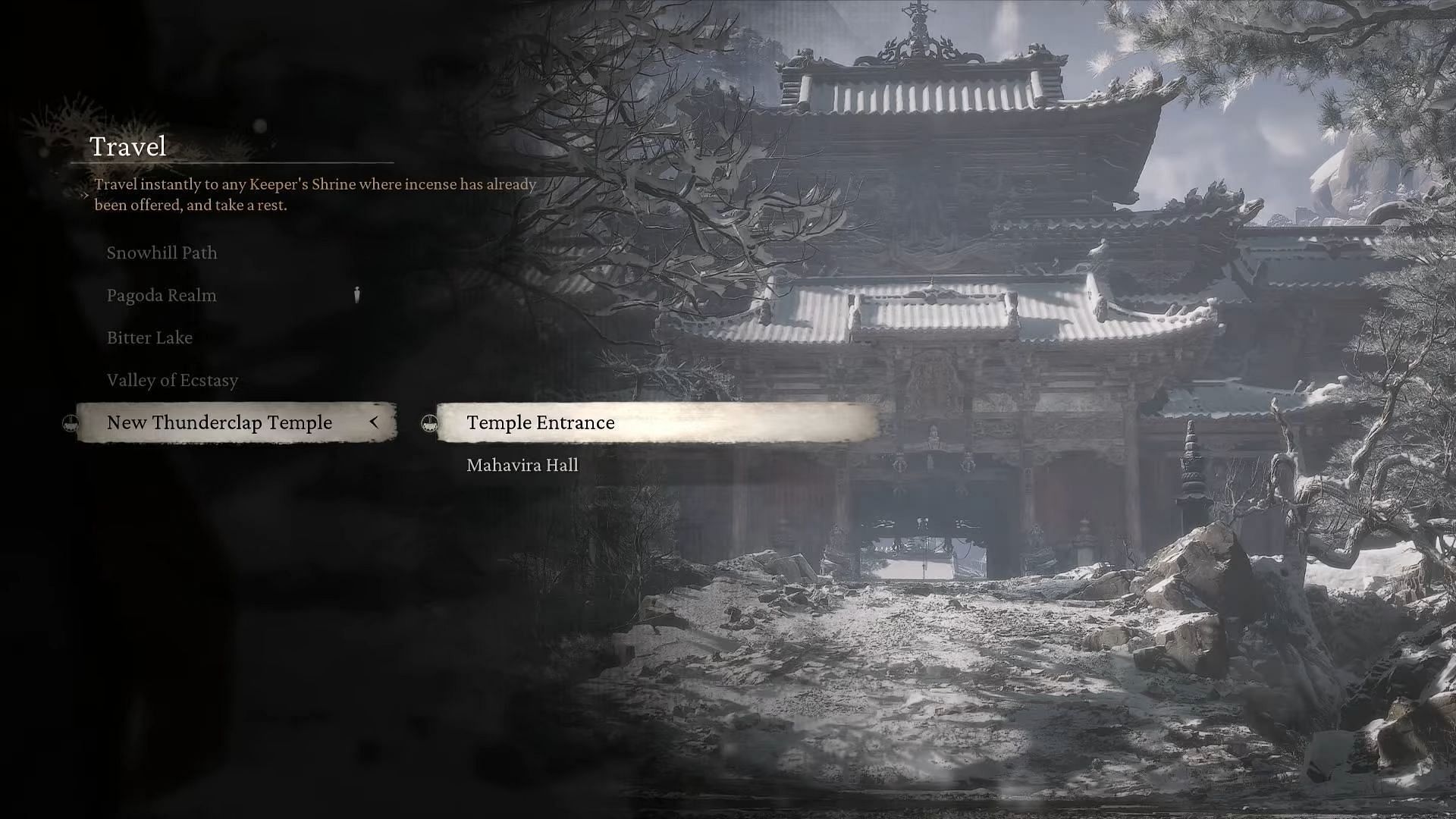 Non-Pure Spirit is located in the Thunderclap Temple. (Image via GameScience)