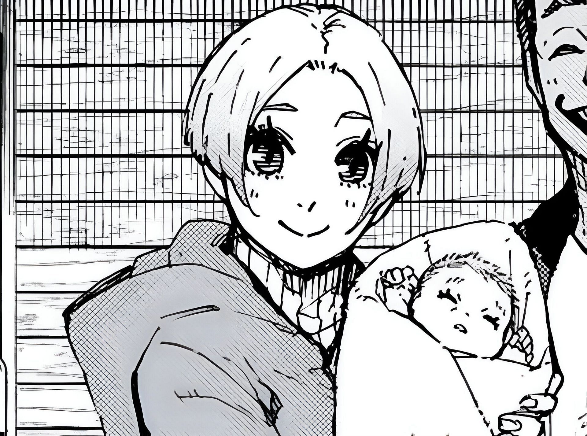 Junko Hiori as seen in the manga (Image via Kodansha)