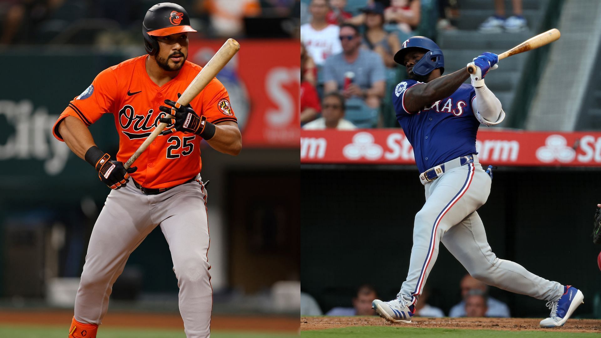 Adolis Garcia and Anthony Santander are among MLB