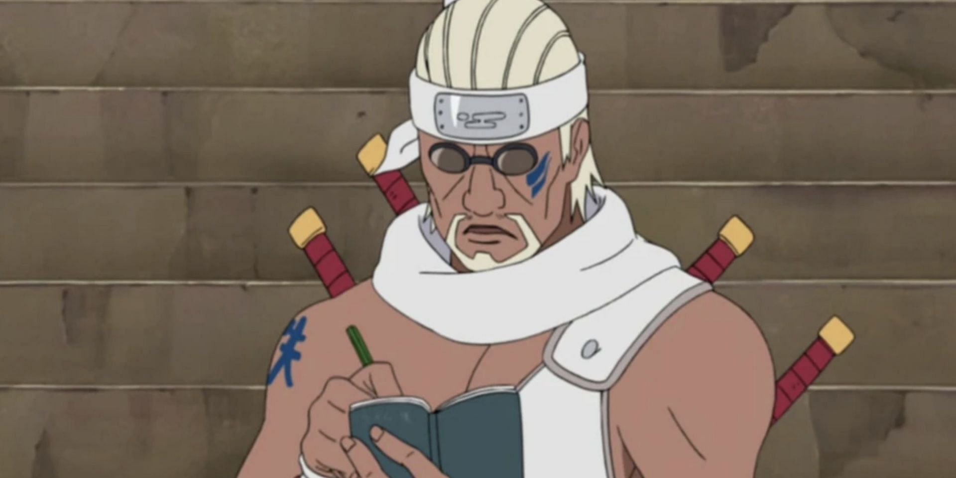 Killer Bee as seen in anime (Image via Studio Pierrot)