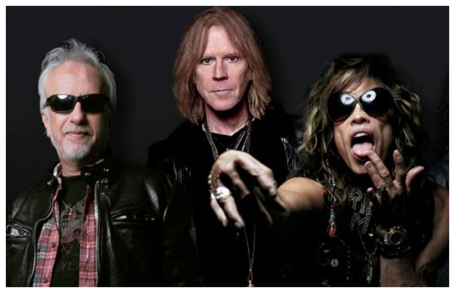 Aerosmith (Image via official Facebook @Aerosmith)