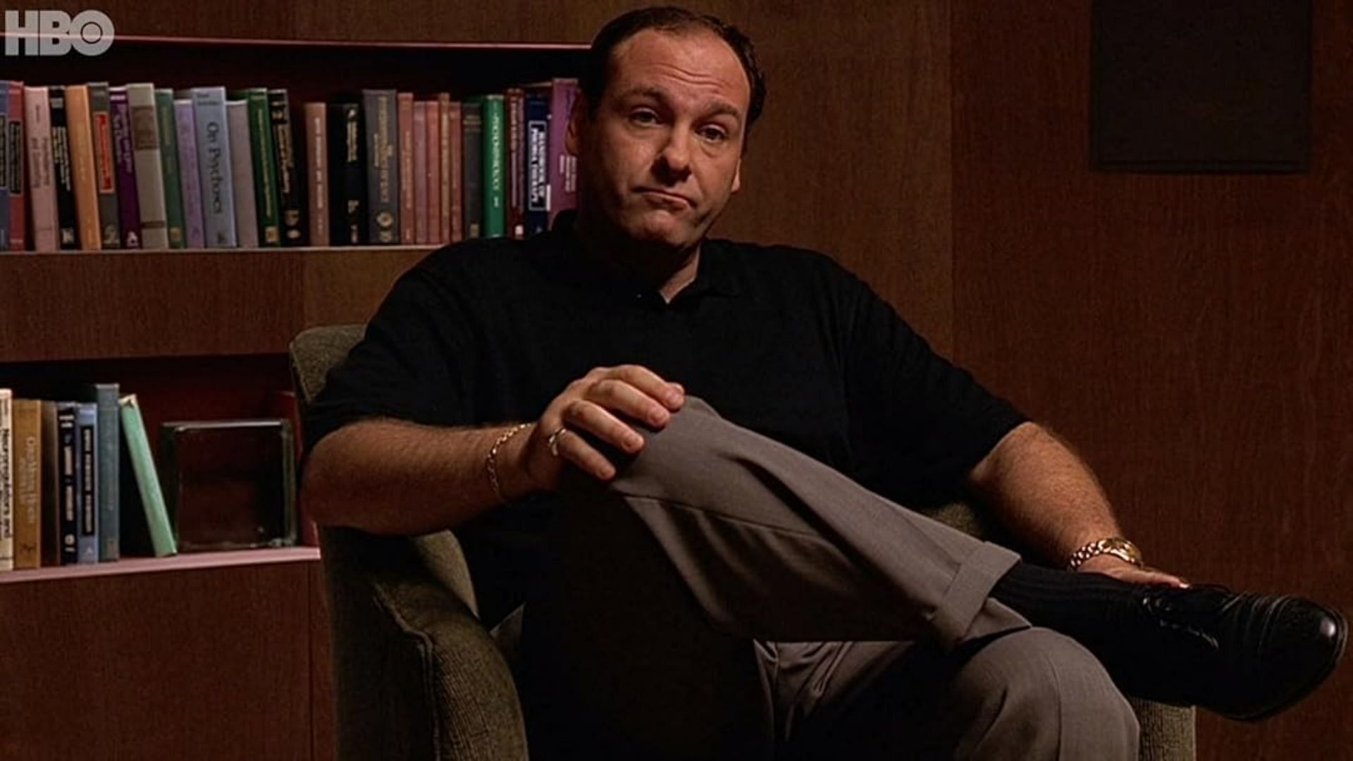 Still from The Sopranos (Image via Amazon Video)