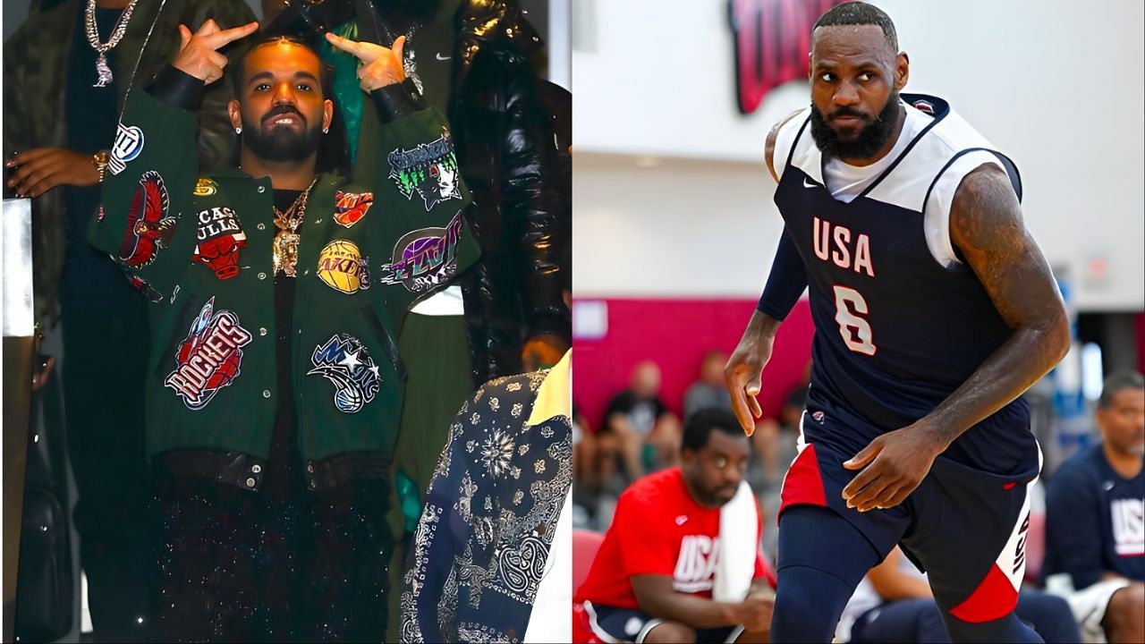 Did Drake release a LeBron James diss track? Debunking viral tweet [Credit: IG/@champagnepapi and IG/@usabasketball]