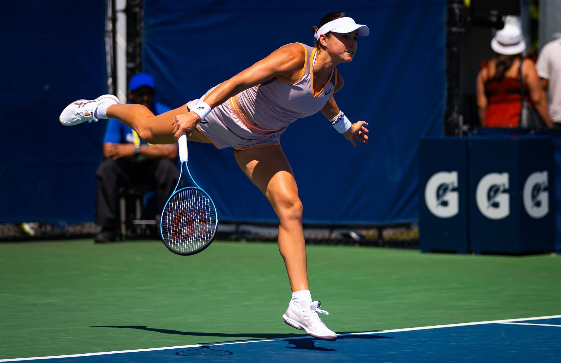 Caroline Dolehide at the Canadian Open 2024. (Photo: Getty)