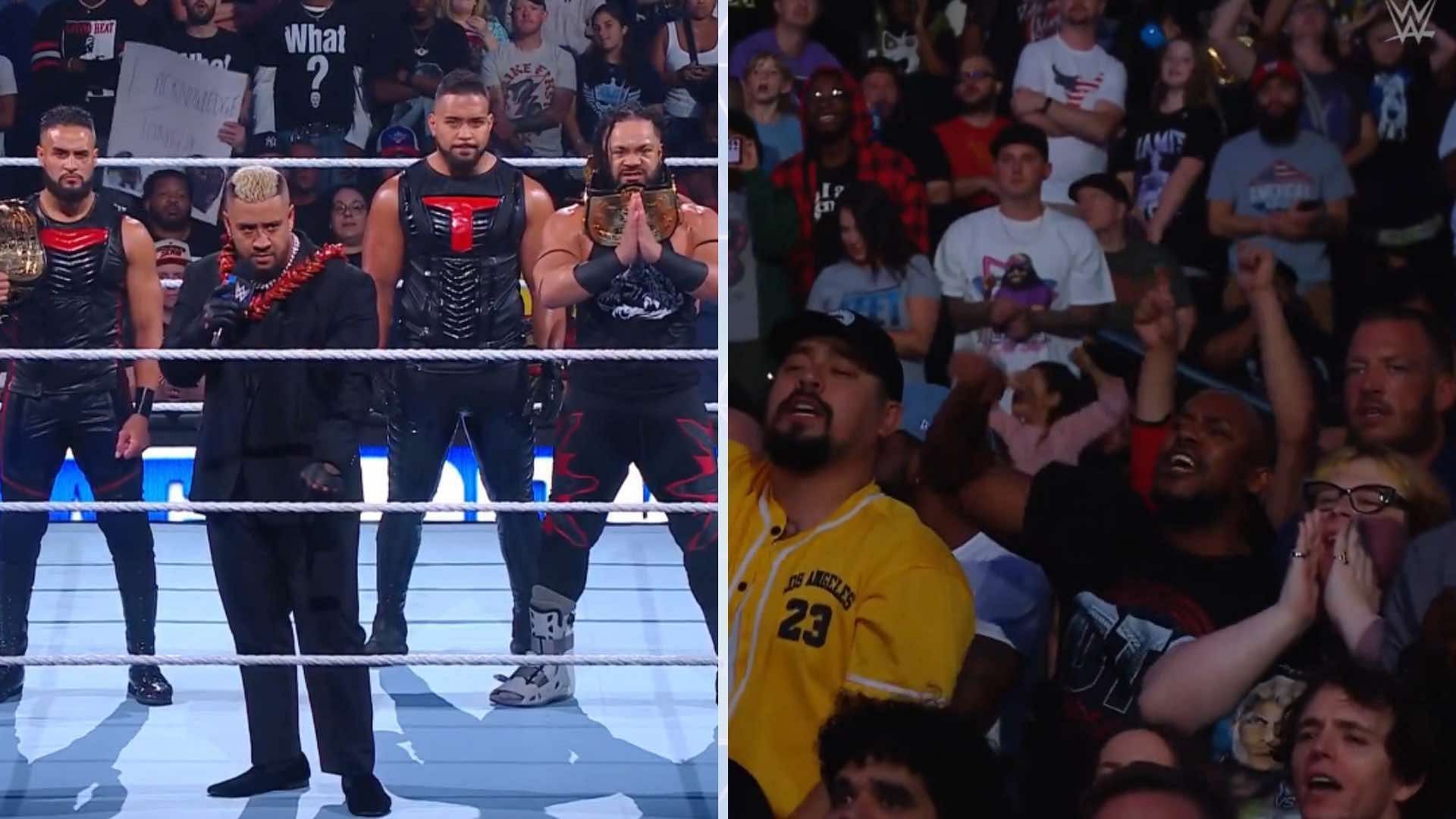 The New Bloodline crushed Roman Reigns last week on WWE SmackDown [Image Credits: Official X account of WWE]