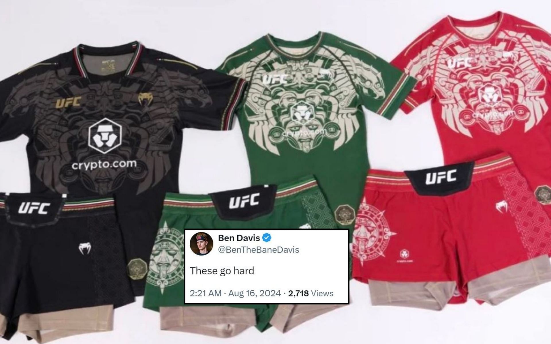 Fans react (insert) to UFC Noche