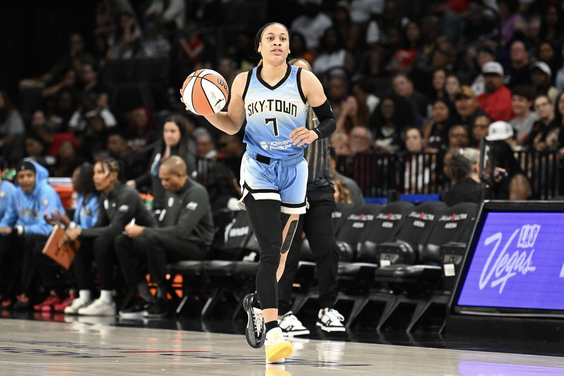 Chicago Sky vs. Las Vegas Aces: Source: Getty