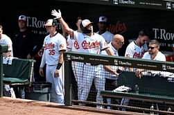 Jackson Holliday's wife Chloe reacts to husband's first career homer for Orioles