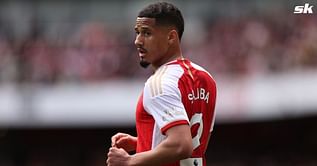 "They ain't ready" – Arsenal defender William Saliba sends 3-word message to Chelsea star after 2-0 loss to Manchester City
